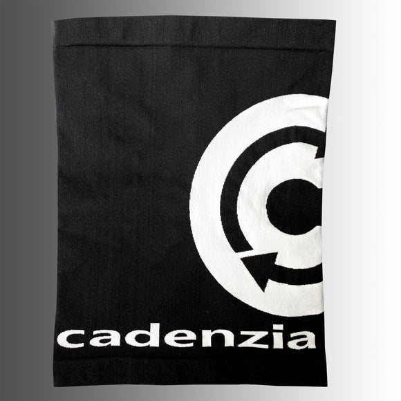 mens black sustainable cycle neck warmer